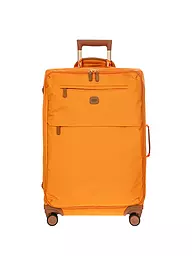 BRICS | Trolley weich X-TRAVEL 71cm Black | orange