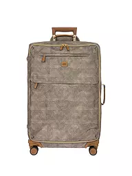 BRICS | Trolley weich X-TRAVEL 71cm Black | hellbraun