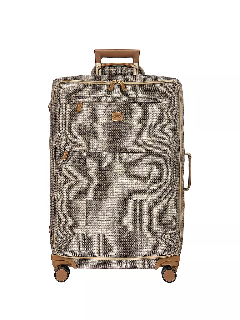 BRICS | Trolley weich X-TRAVEL 71cm Wool Nut | hellbraun