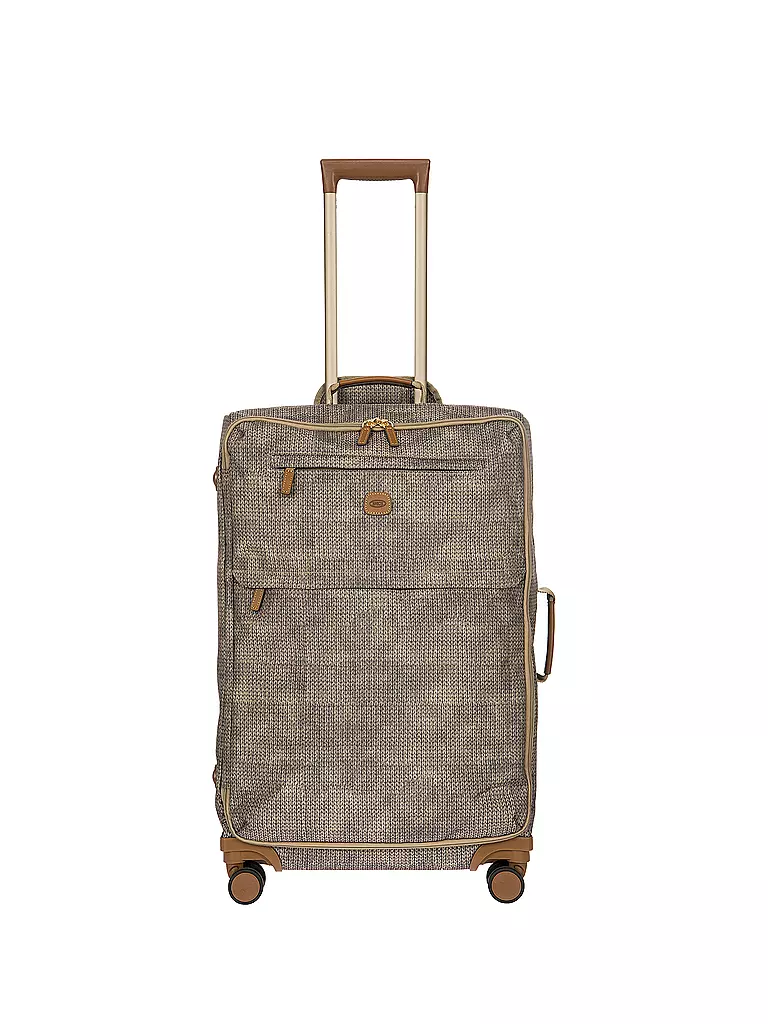 BRICS | Trolley weich X-TRAVEL 71cm Wool Nut | hellbraun
