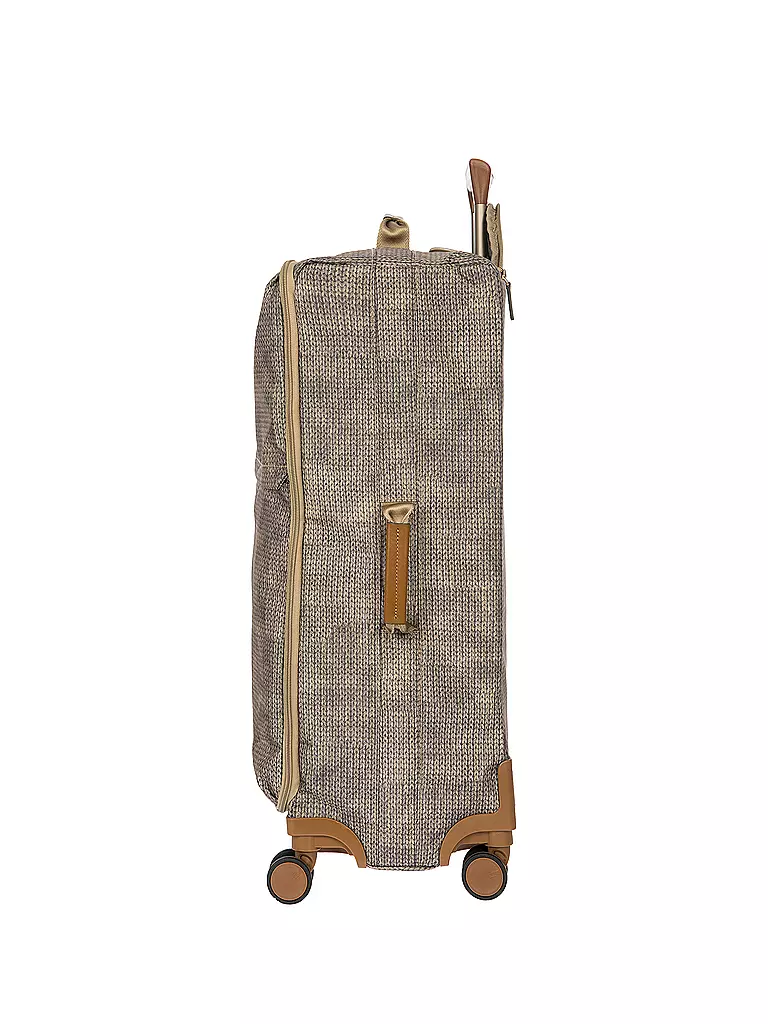 BRICS | Trolley weich X-TRAVEL 71cm Wool Nut | hellbraun