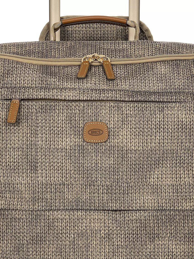 BRICS | Trolley weich X-TRAVEL 71cm Wool Nut | hellbraun
