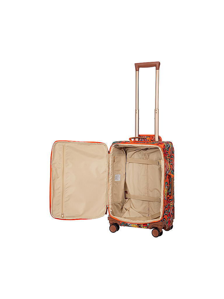 BRICS | Trolley X Travel 55cm Orange Butterfly | bunt