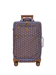 BRICS | Trolley X Travel 55cm Flowers Fiori | braun