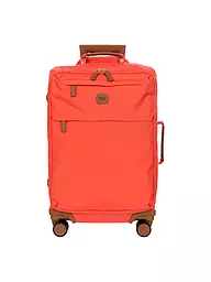 BRICS | Trolley X Travel 55cm Flowers Fiori | orange