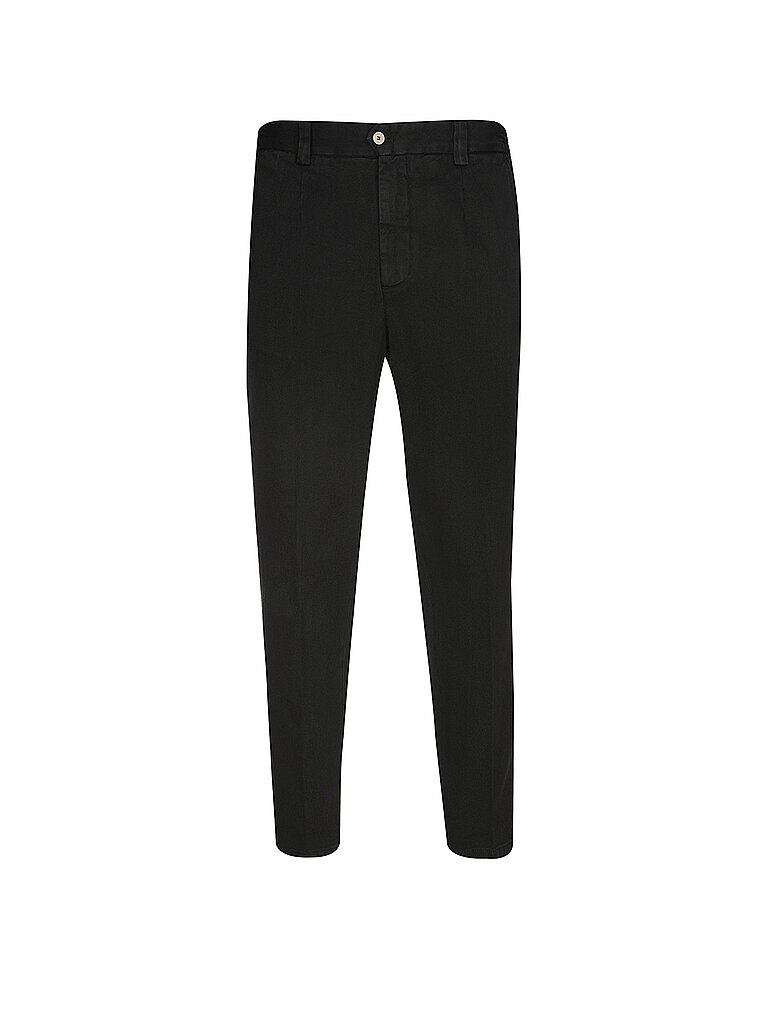 BRIGLIA Chino schwarz 48 herren