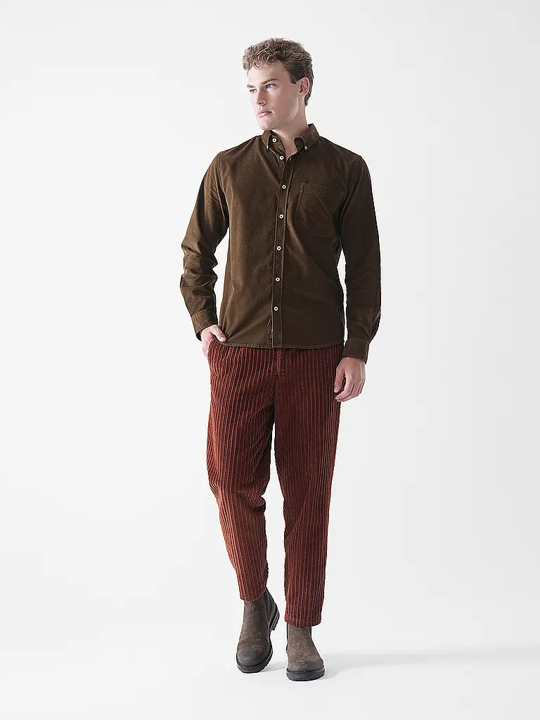 BRIGLIA | Cordhose PORTOFINO | orange