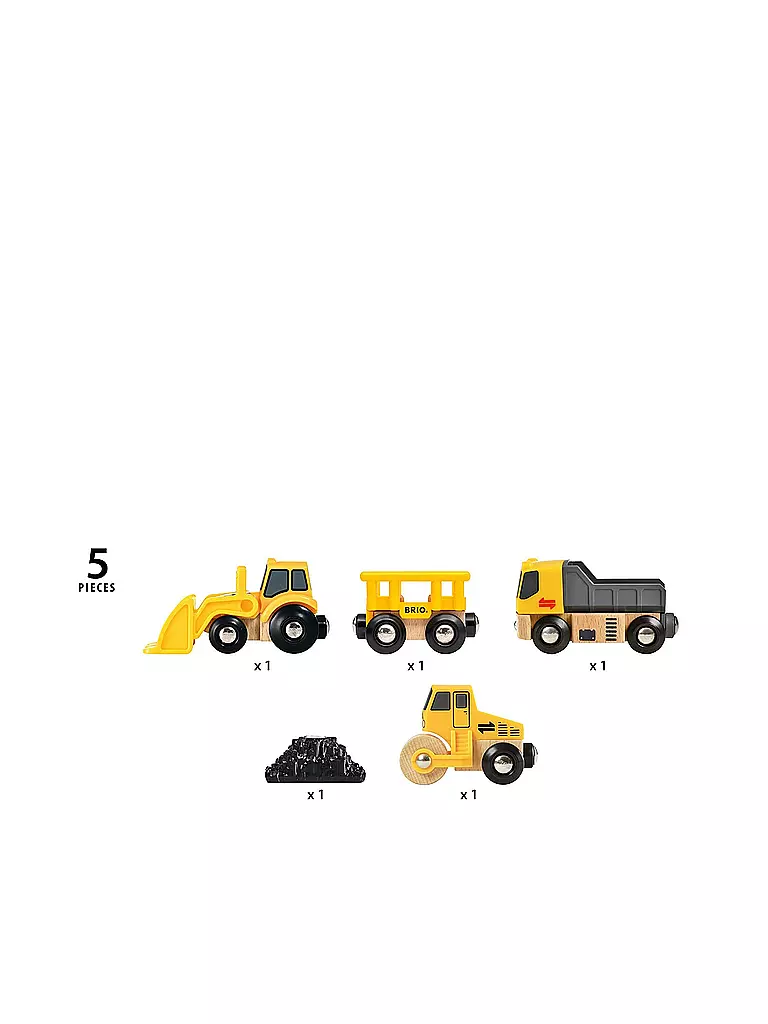 BRIO | Baustellenfahrzeuge 33658 | keine Farbe