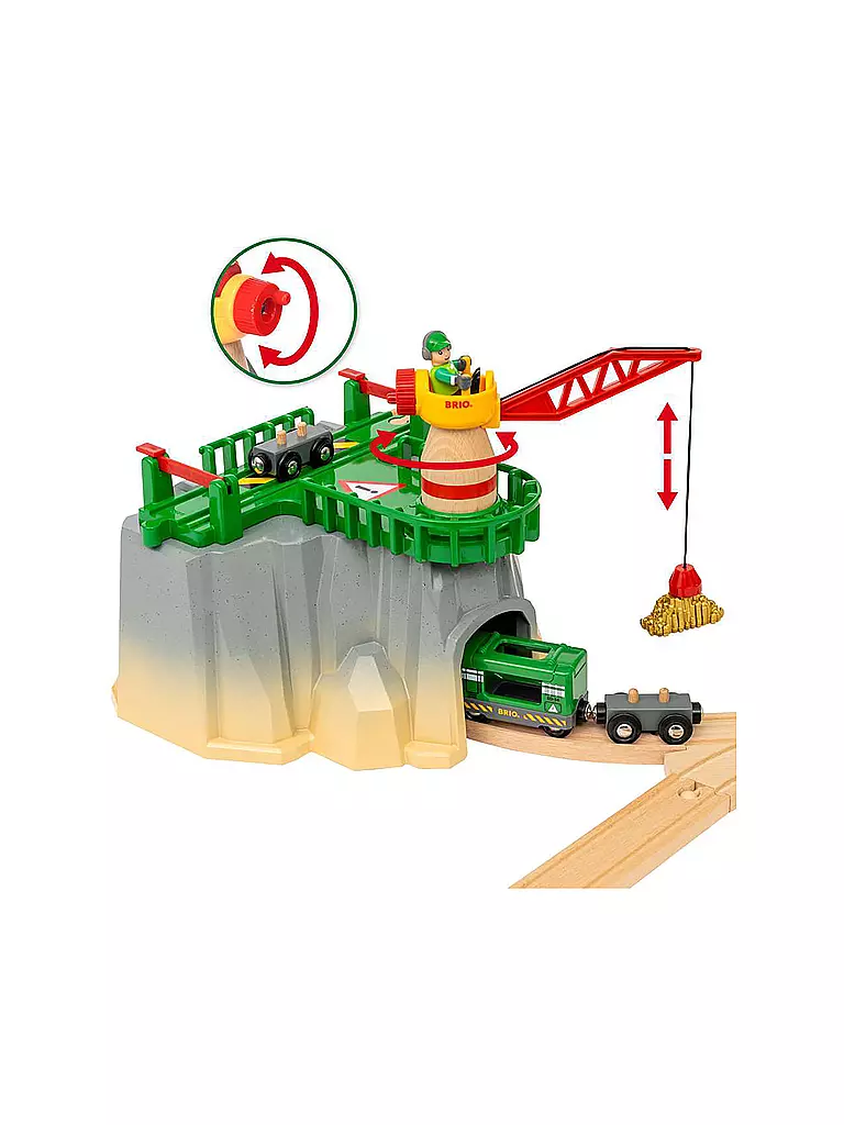 BRIO | Gebirgs-Frachten Set Deluxe | keine Farbe