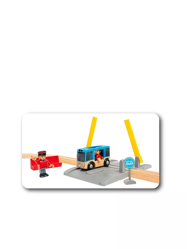 BRIO | Großes City Bahnhof Set  | keine Farbe