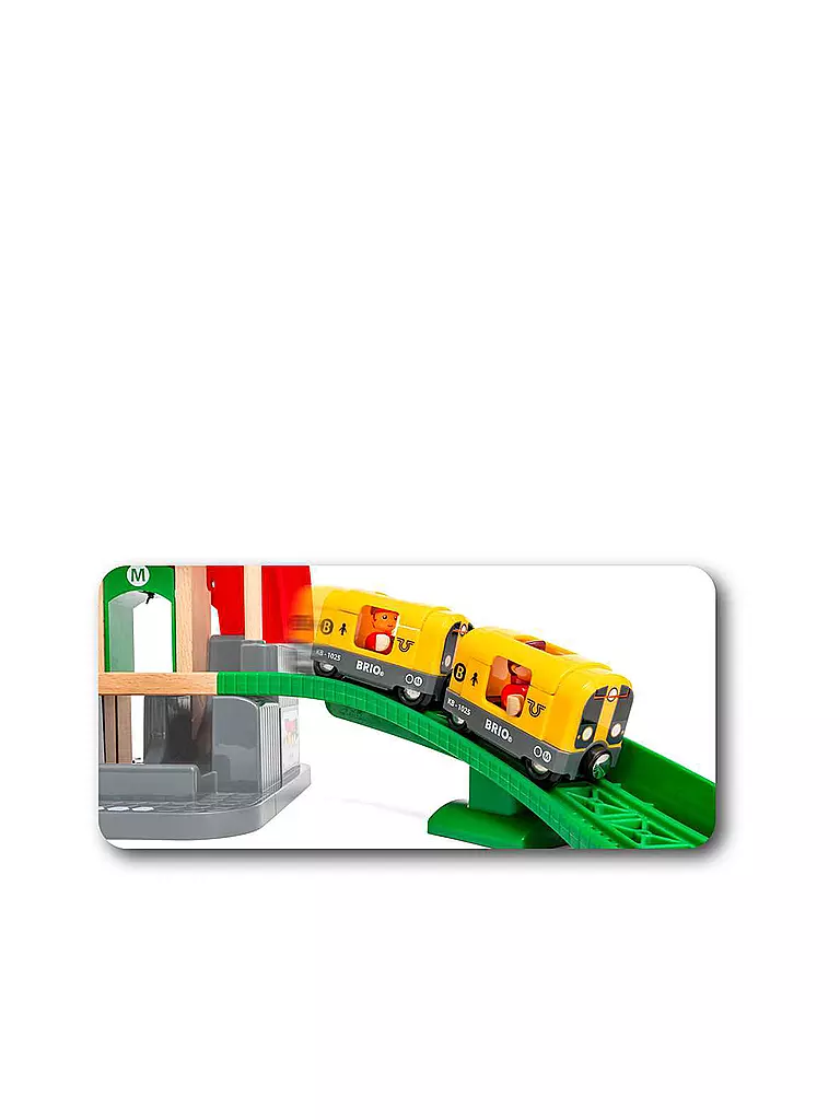 BRIO | Großes City Bahnhof Set  | keine Farbe