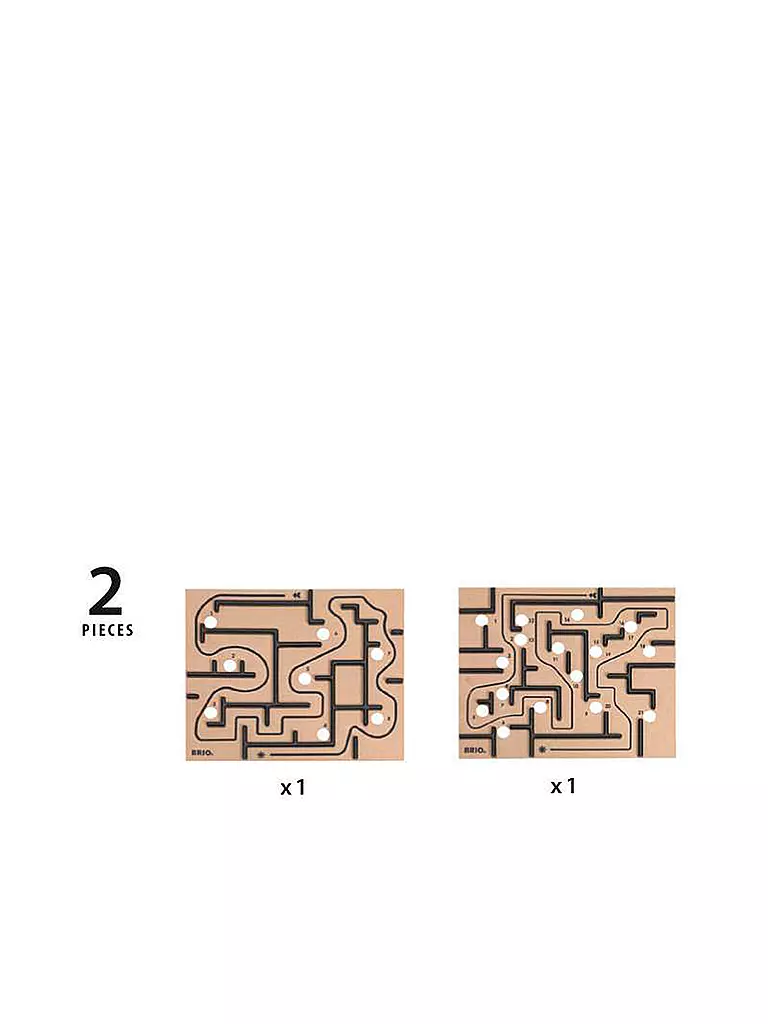 BRIO | Labyrinth Ersatzplatten für das BRIO Labyrinth | keine Farbe
