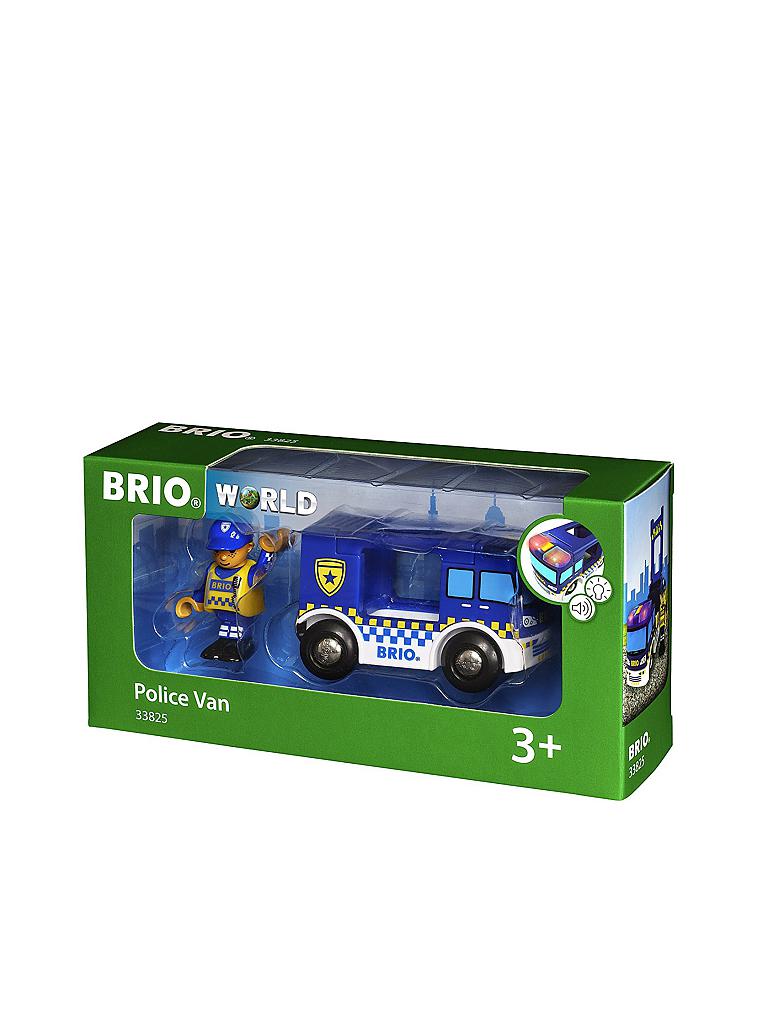 BRIO | Polizeiwagen mit Licht und Sound | keine Farbe