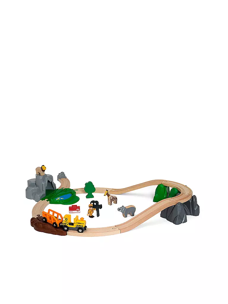 BRIO | Safari Bahn Set | grün