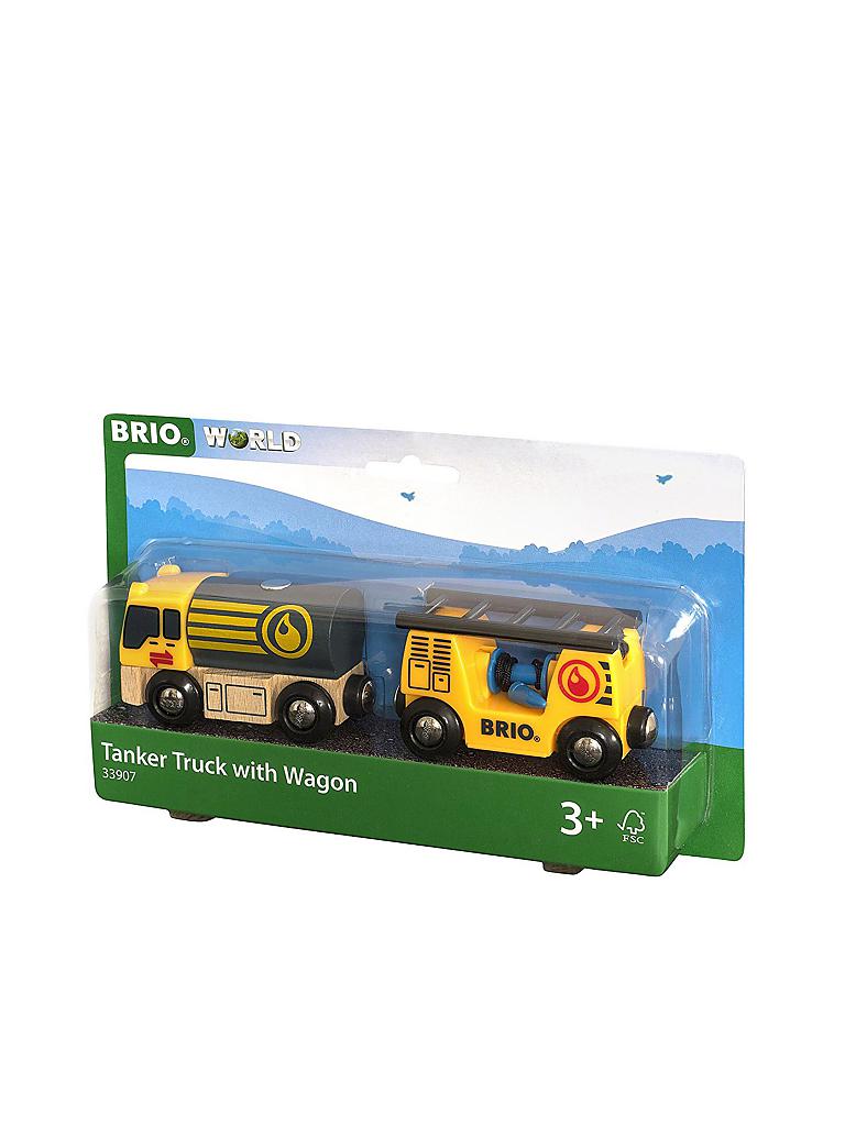 BRIO | Tankwagen mit Anhänger 33907 | keine Farbe