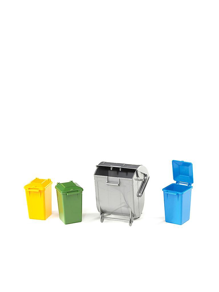 BRUDER | Mülltonnen-Set  | keine Farbe