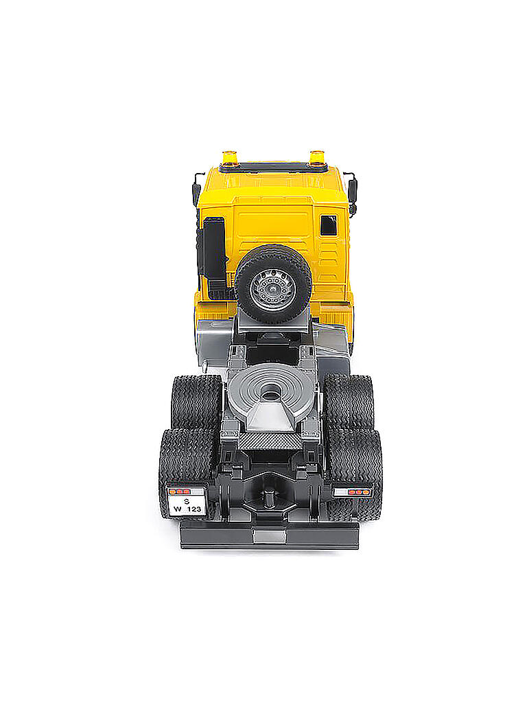 BRUDER | MAN TGA Tieflader mit JCB 4CX Baggerlader 02776 | keine Farbe