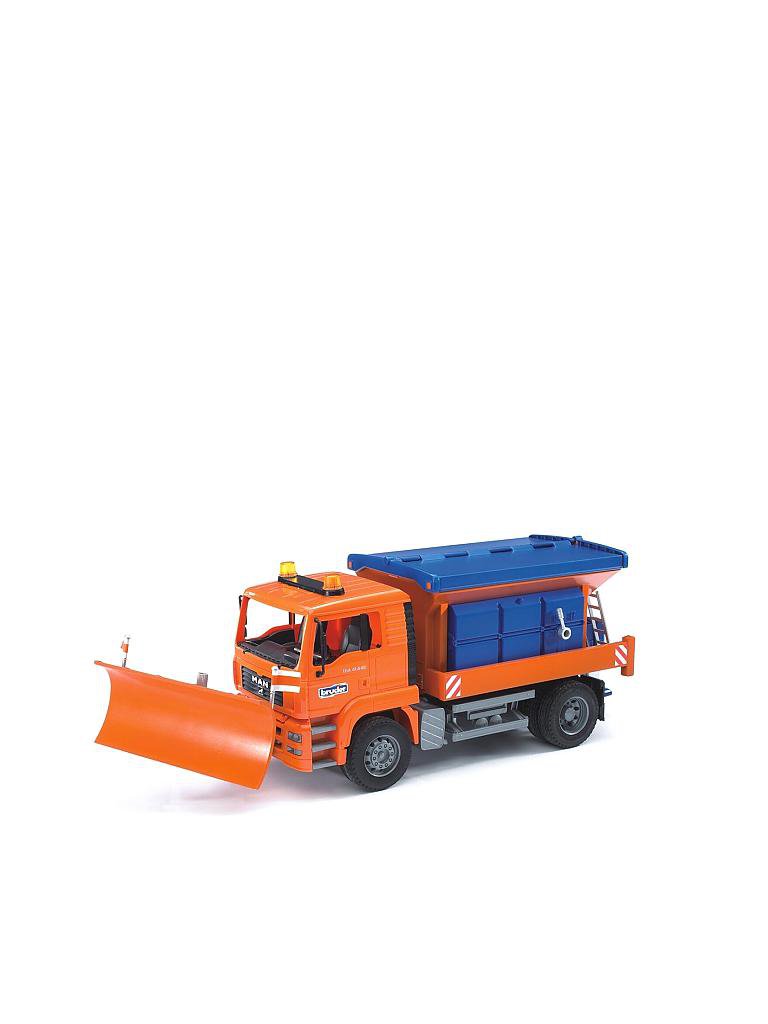 BRUDER | MAN Winterdienst LKW mit Räumschild  | 