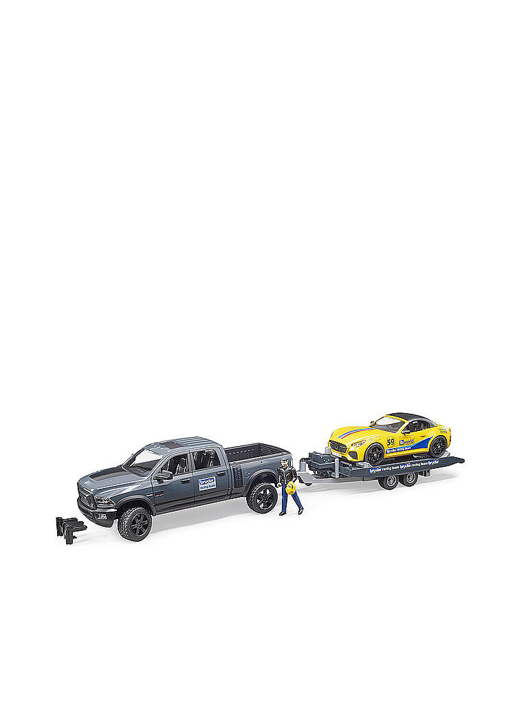 BRUDER | RAM 2500 Power Wagon und Roadster Bruder Racing Team 02504 | keine Farbe