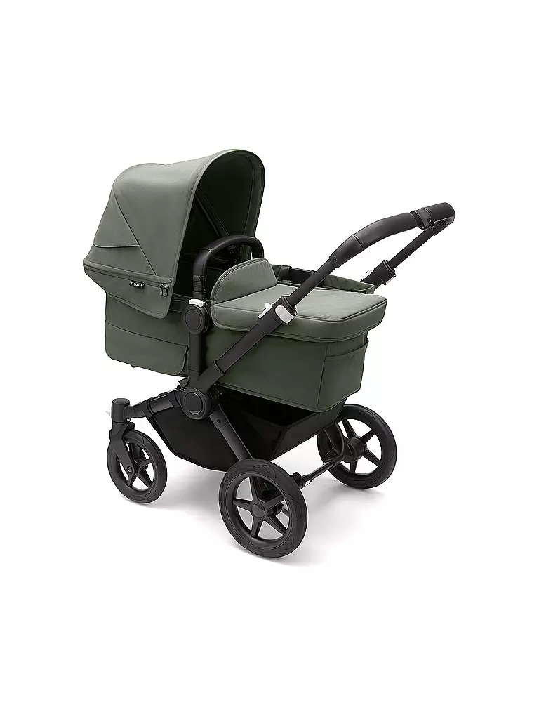 BUGABOO | Kinderwagen DONKEY 5 Mono Komplett Schwarz / Waldgruen | dunkelgrün