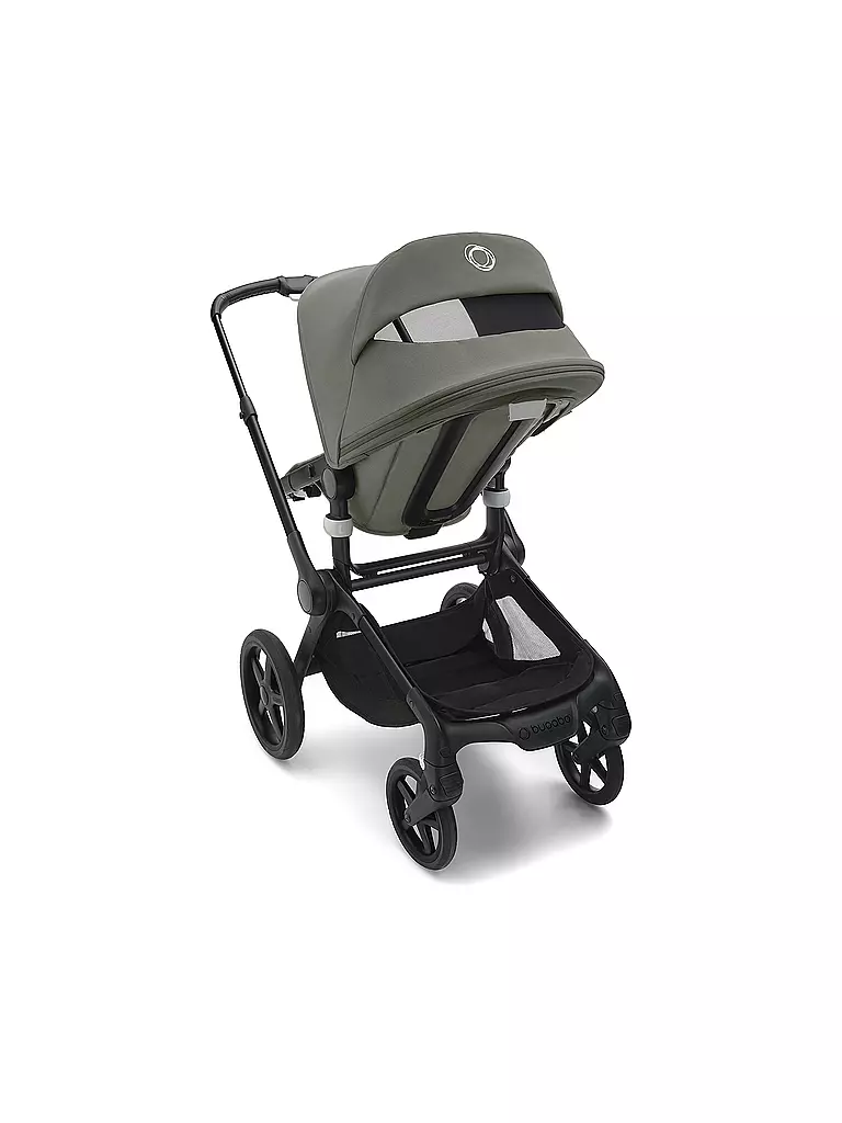 BUGABOO | Kinderwagen FOX 5 Komplett Set Schwarz / Gruen | dunkelgrün