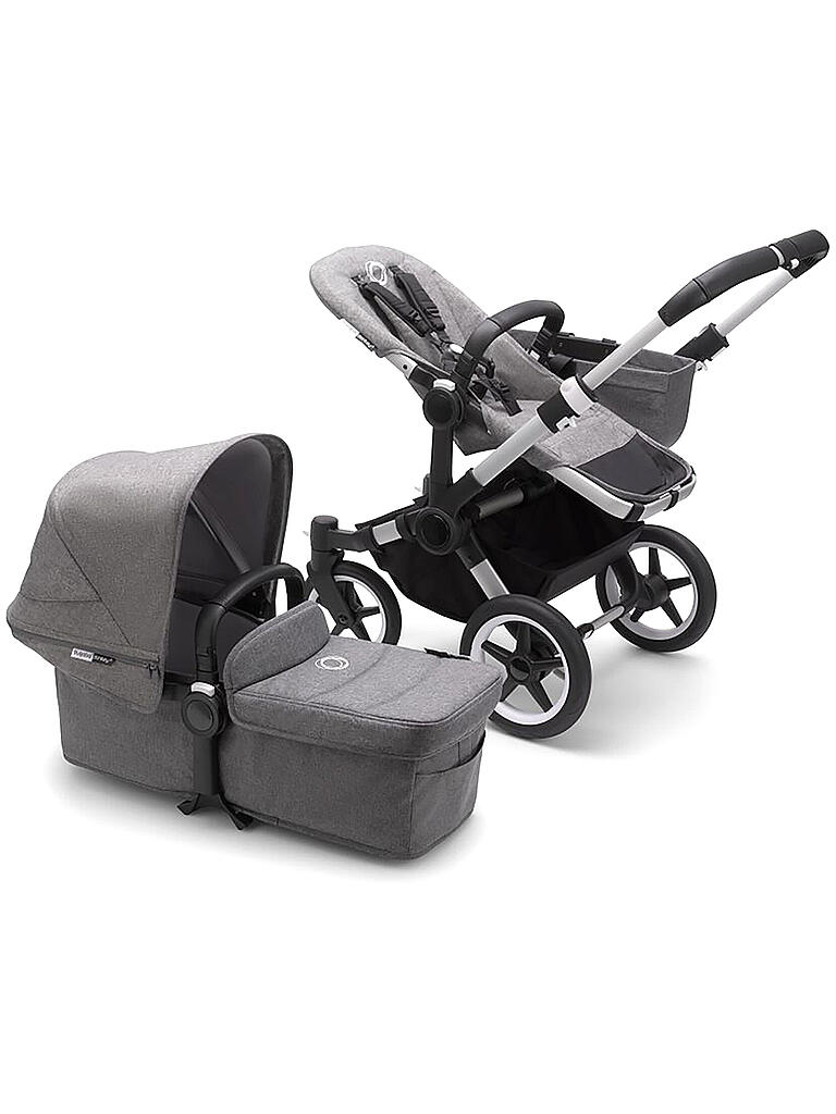 BUGABOO | Kombikinderwagen Donkey 3 Mono komplett | grau