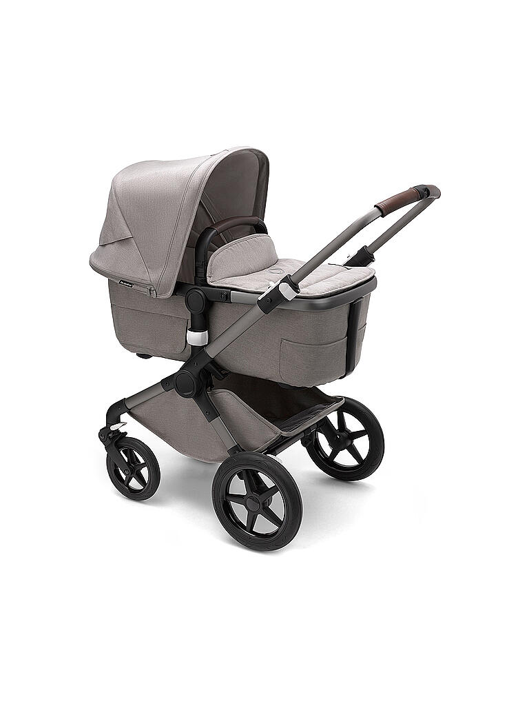 BUGABOO | Kombikinderwagen Fox3 Mineral Komplett Set Graphit / Hellgrau | grau