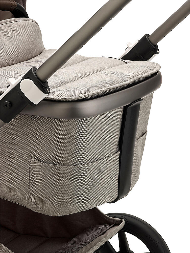 BUGABOO | Kombikinderwagen Fox3 Mineral Komplett Set Graphit / Hellgrau | grau