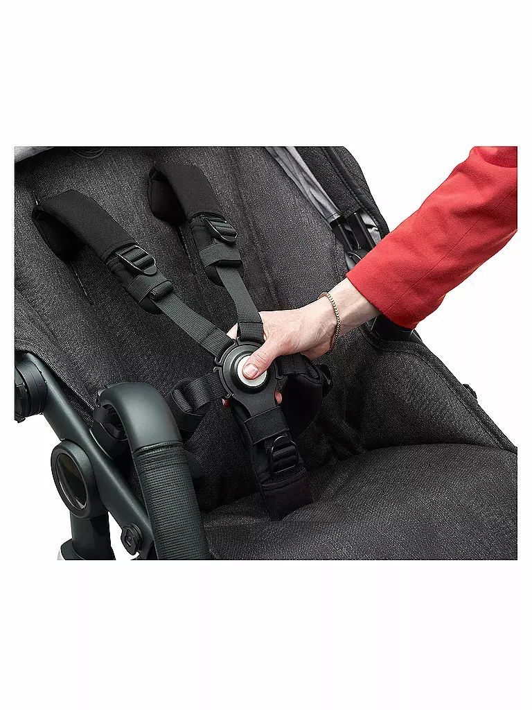 BUGABOO | Kombikinderwagen Fox3 Mineral Komplett Set Schwarz / Schwarz | schwarz