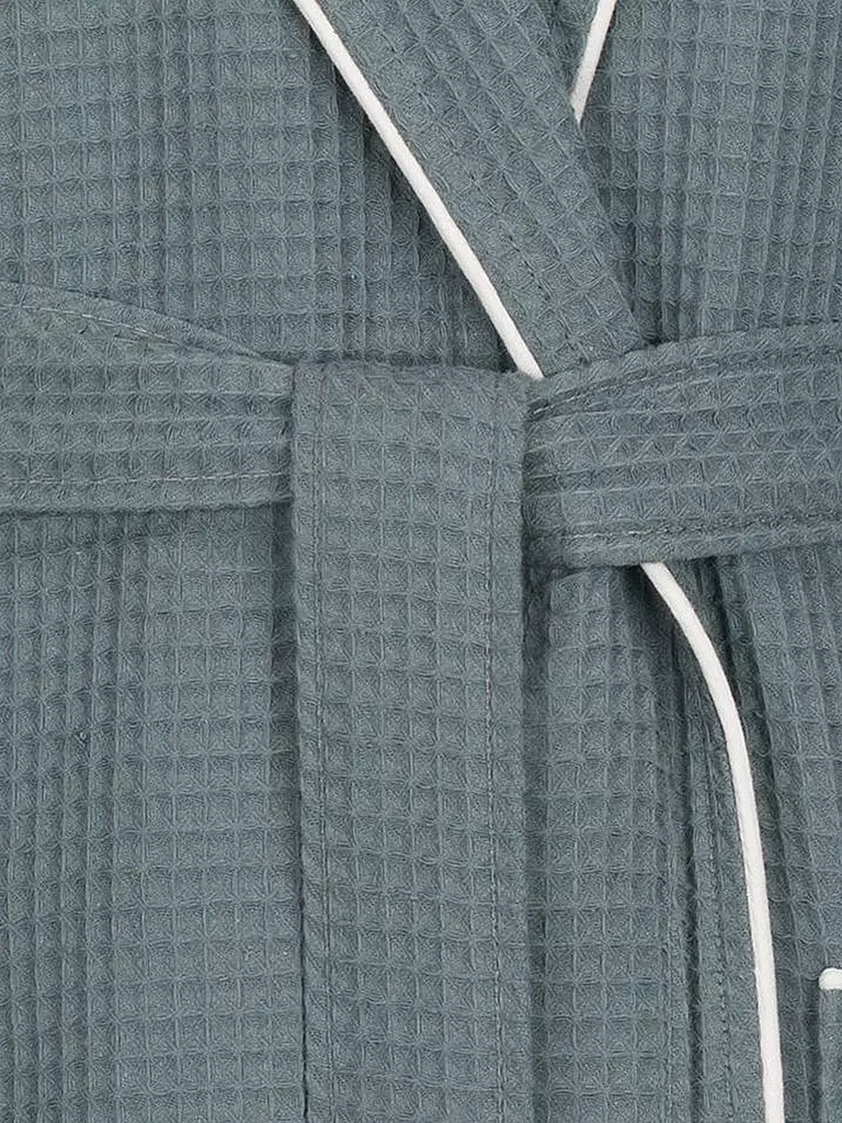 BUGATTI | Herren Bademantel TIZIAN Flanell | grau