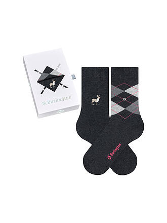 BURLINGTON | Damen Socken Geschenkebox 2er Pkg 36-41 EVERYDAY X-MAS BOX sortiment