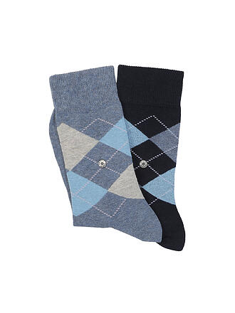 BURLINGTON | Damen Socken 2er Pkg. BASIC GIFT BOX 36-41 metal