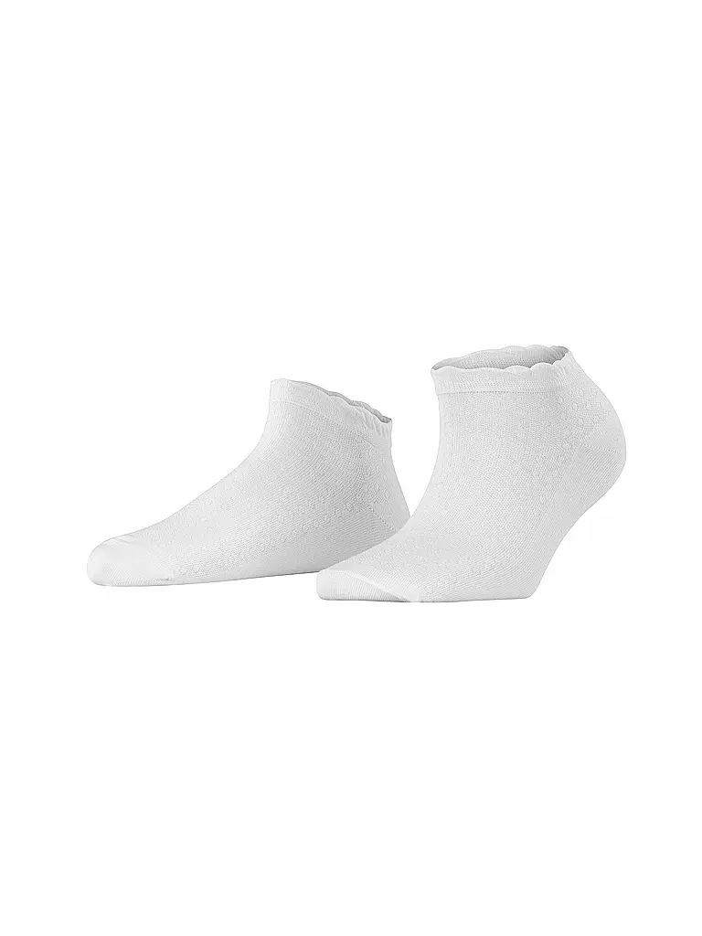 BURLINGTON | Damen Sneaker Socken MONTROSE 36-41 white | weiss