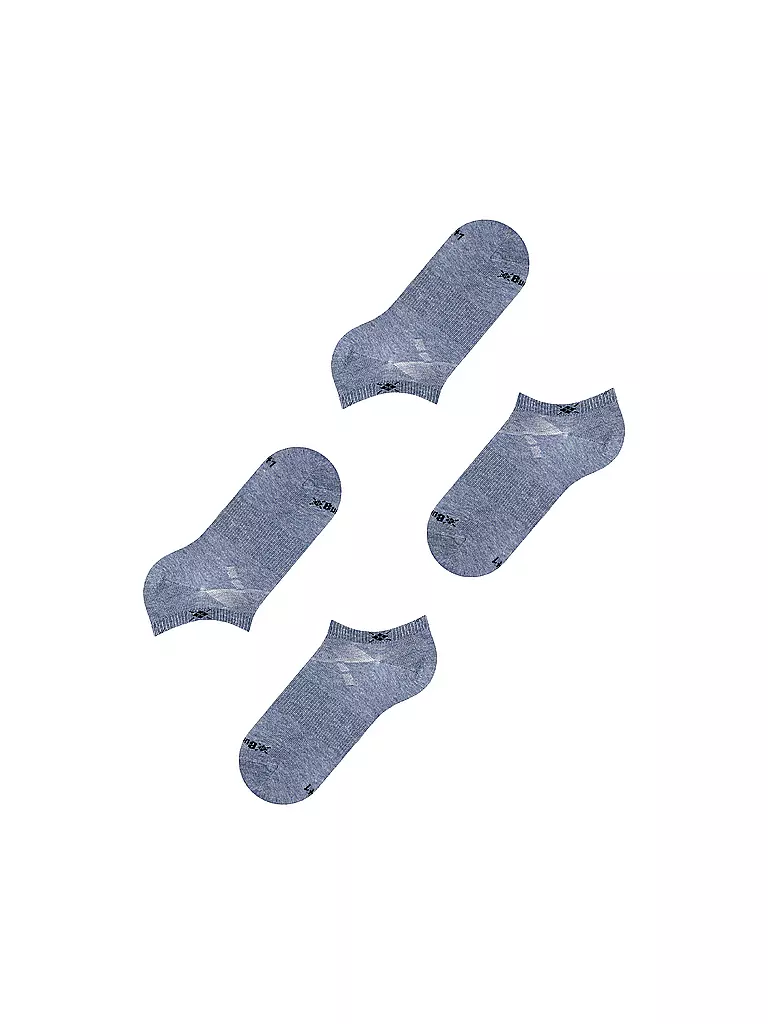 BURLINGTON | Damen Sneaker-Socken 2er Pkg. EVERYDAY 36-41 light jeans | grün