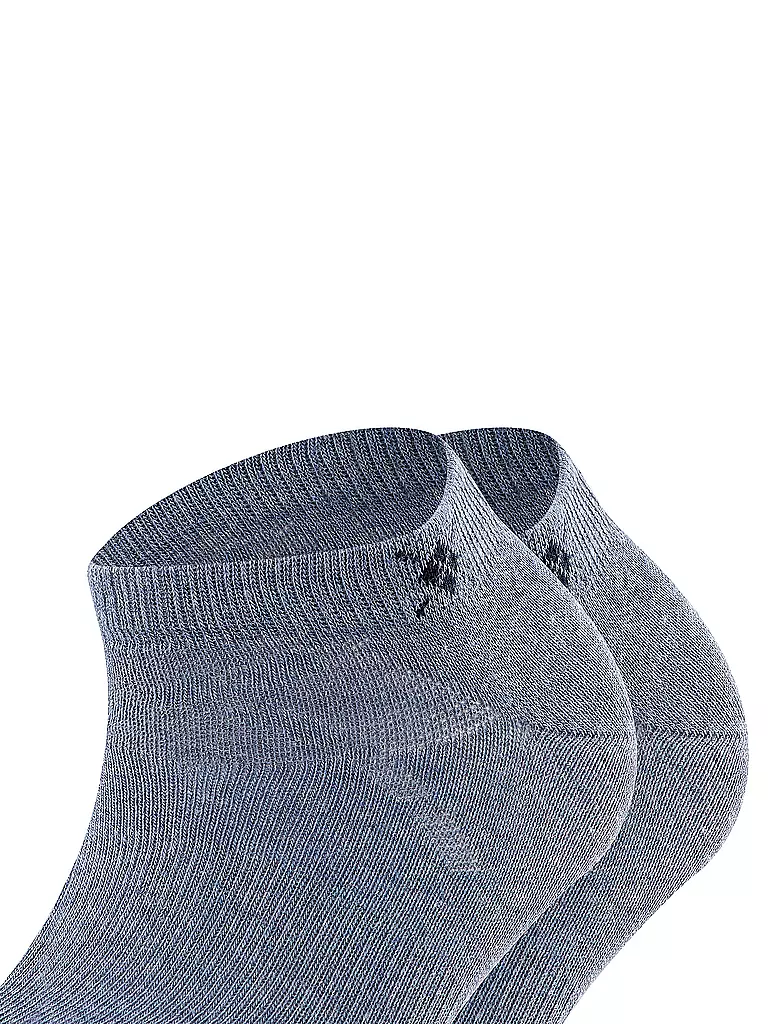 BURLINGTON | Damen Sneaker-Socken 2er Pkg. EVERYDAY 36-41 light jeans | grün