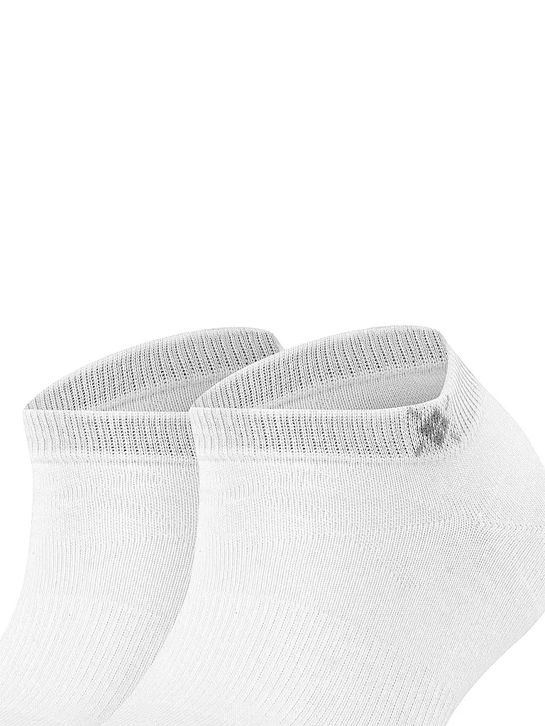 BURLINGTON | Damen Sneaker-Socken 2er Pkg. EVERYDAY 36-41 white | grün
