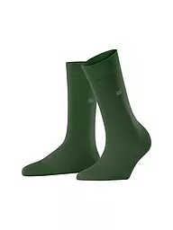 BURLINGTON | Damen Socken BLOOMSBURY 36-41 light grey | dunkelgrün