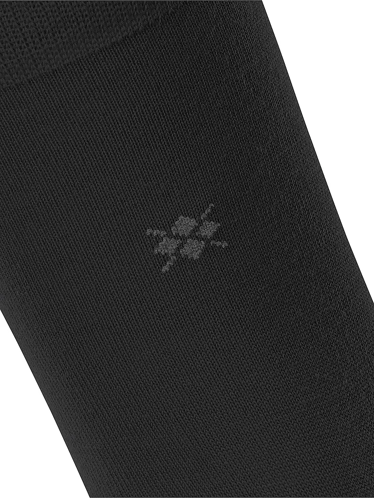 BURLINGTON | Damen Socken BLOOMSBURY 36-41 black | hellgrau