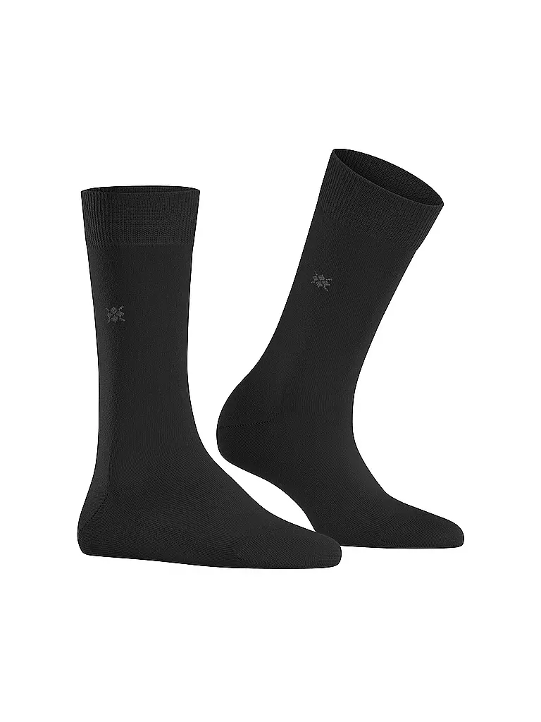 BURLINGTON | Damen Socken BLOOMSBURY 36-41 black | hellgrau