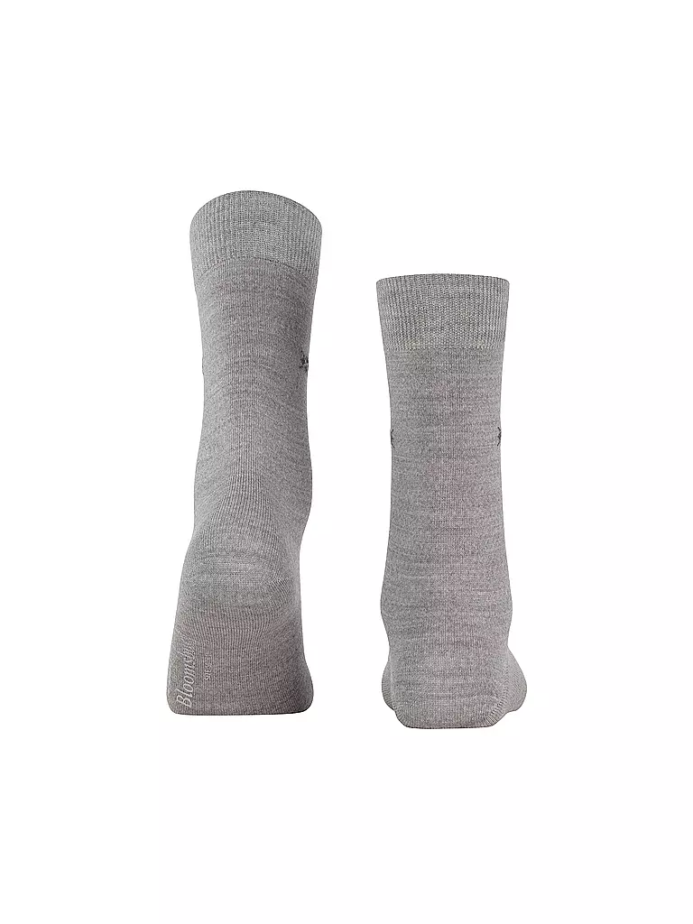 BURLINGTON | Damen Socken BLOOMSBURY 36-41 light grey | grau