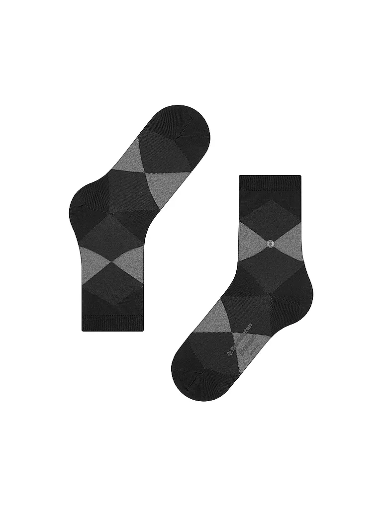 BURLINGTON | Damen Socken BONNIE 36-41 black | weiss