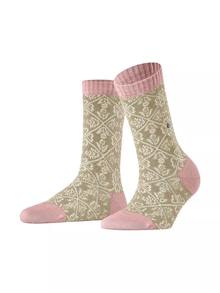 BURLINGTON | Damen Socken COTTAGE KNIT 36-41 country | beige
