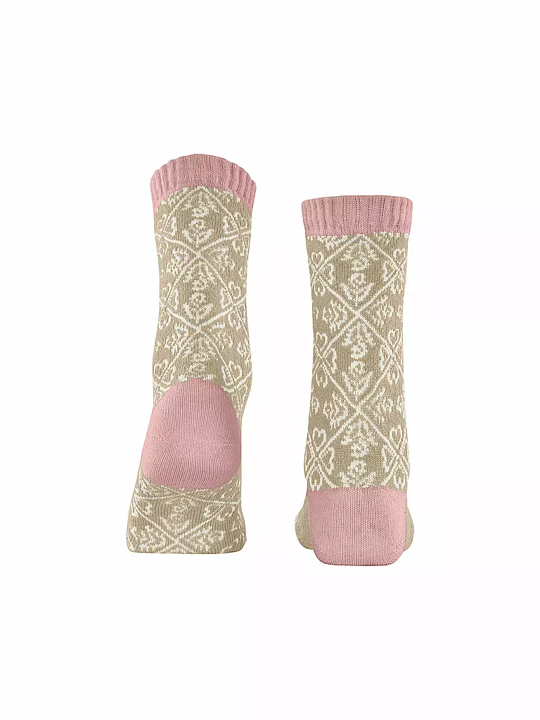 BURLINGTON | Damen Socken COTTAGE KNIT 36-41 country | beige