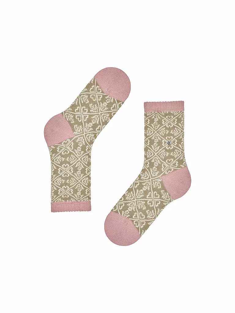 BURLINGTON | Damen Socken COTTAGE KNIT 36-41 country | beige