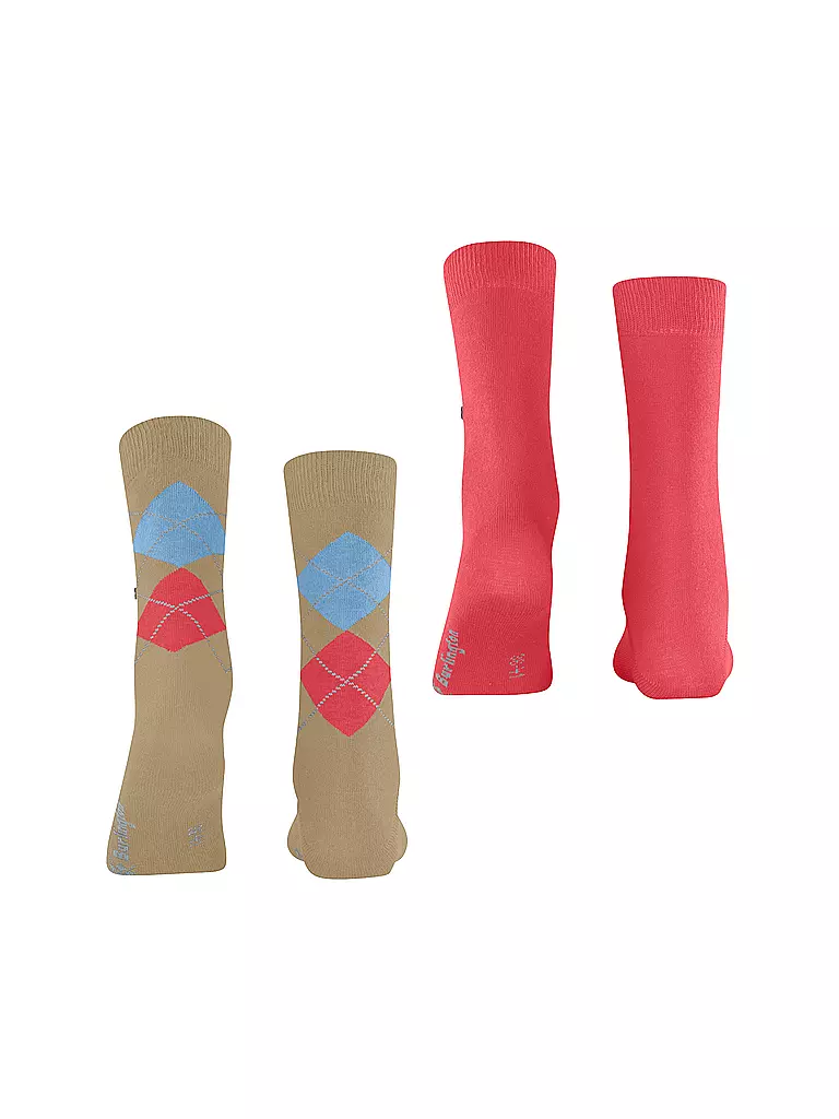 BURLINGTON | Damen Socken EVERYDAY 2-er Pkg 36-41 sesame | blau