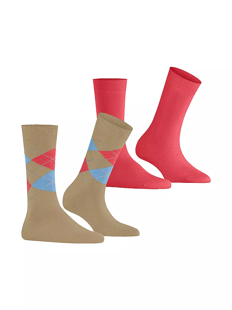 BURLINGTON | Damen Socken EVERYDAY 2-er Pkg 36-41 sesame | blau