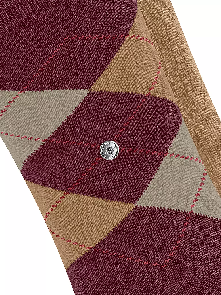 BURLINGTON | Damen Socken EVERYDAY 2-er Pkg 36-41 wine | dunkelrot