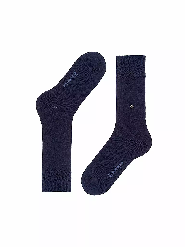 BURLINGTON | Damen Socken EVERYDAY 2-er Pkg. 36-41 marine | blau
