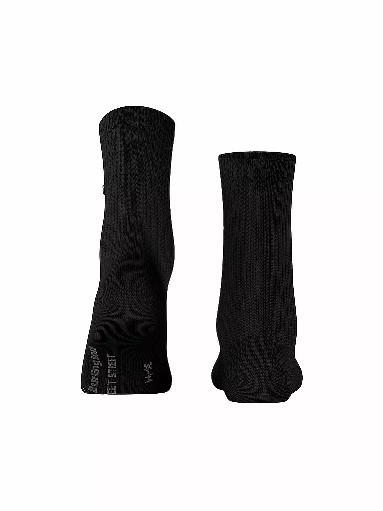 BURLINGTON | Damen Socken FLEET STREET 36-41 black | hellgrau