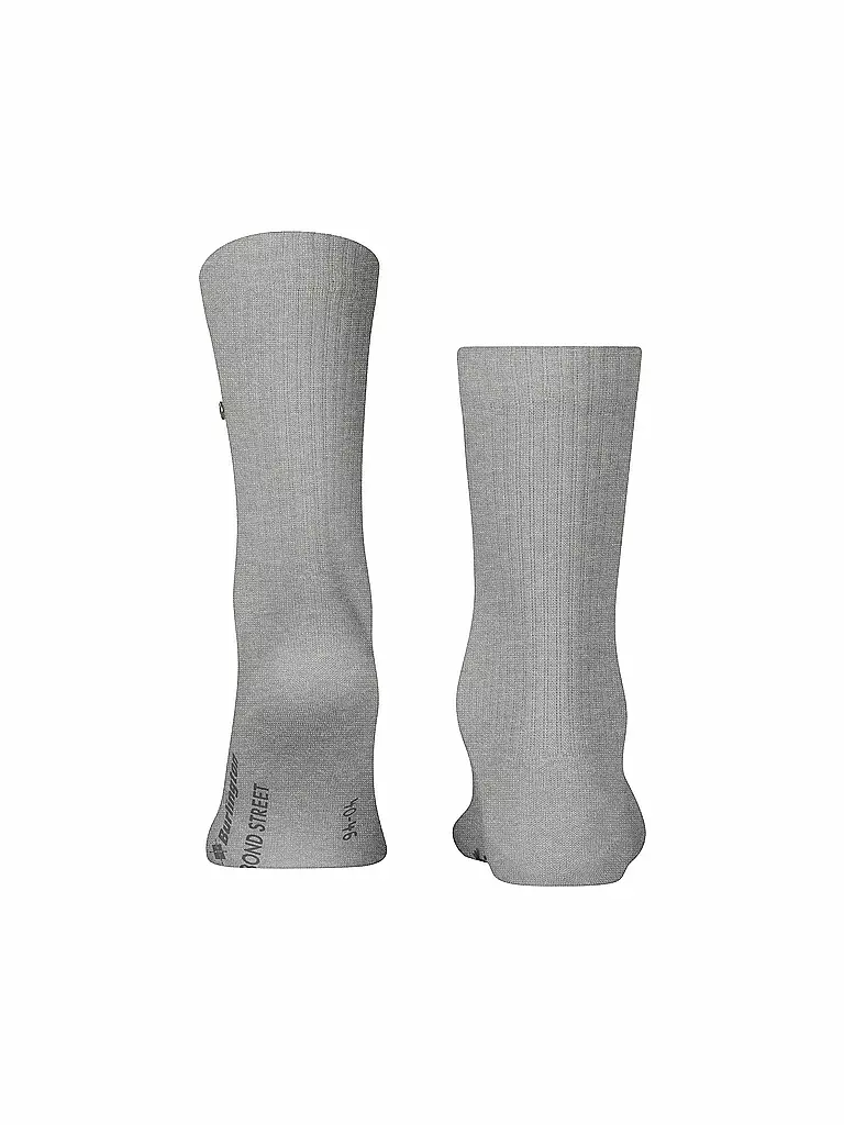 BURLINGTON | Damen Socken FLEET STREET 36-41 lt.heather | schwarz
